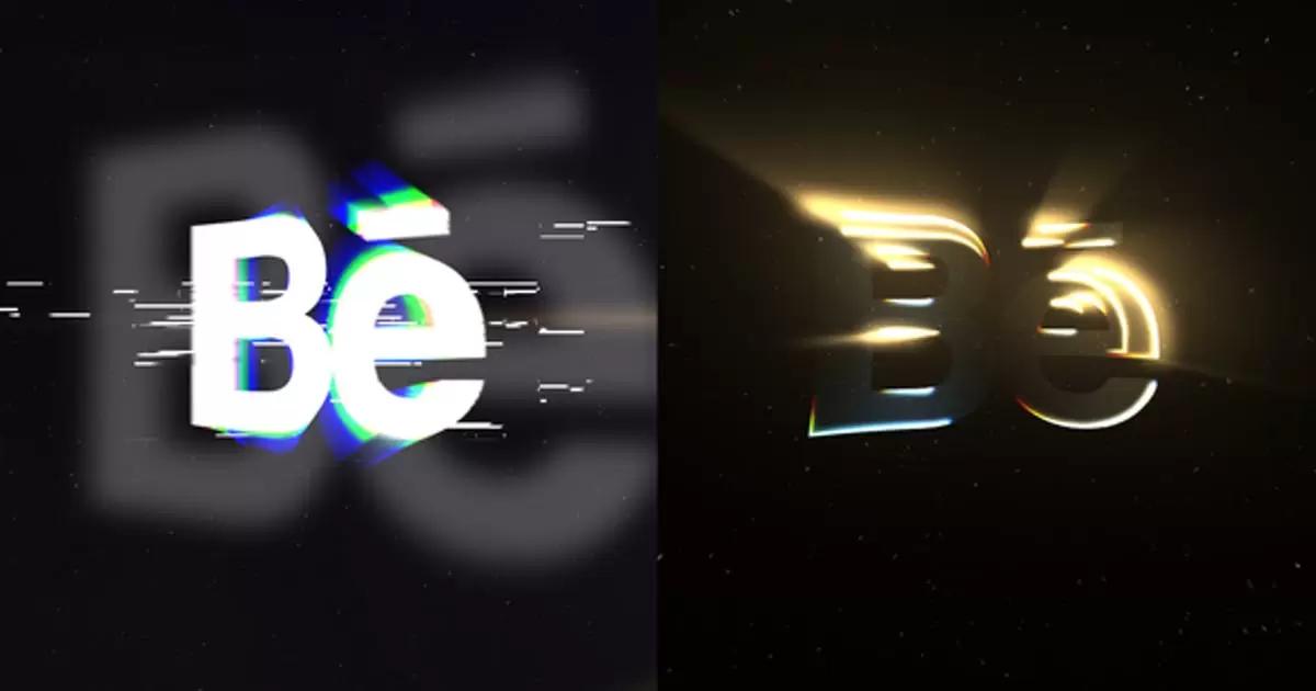 小故障修复logo标志介绍AE模版Epic Glitch Logo Intro插图