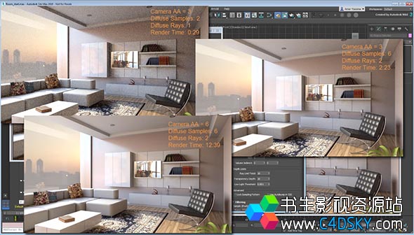 Max阿诺德渲染器Solid Angle 3ds Max To Arnold v1.2.893 for 3ds Max 2018 Win AMPED免费下载