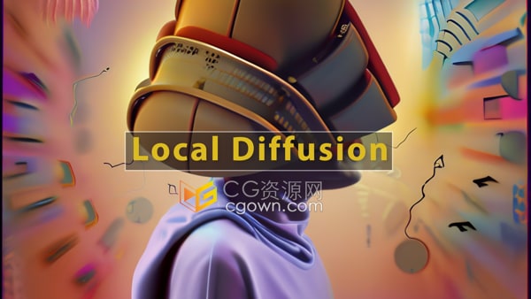 AE插件Local Diffusion v1.6.9人工智能AI文字转视频图像生成器