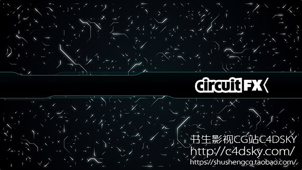 AE脚本-高科技图形电路板电流动画脚本 circuitFX V1.0 Win & Mac 免费下载