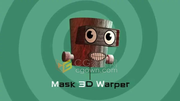 BAO Mask 3D Warper v1.6.2 AE插件三维模型遮罩工具带视频教程