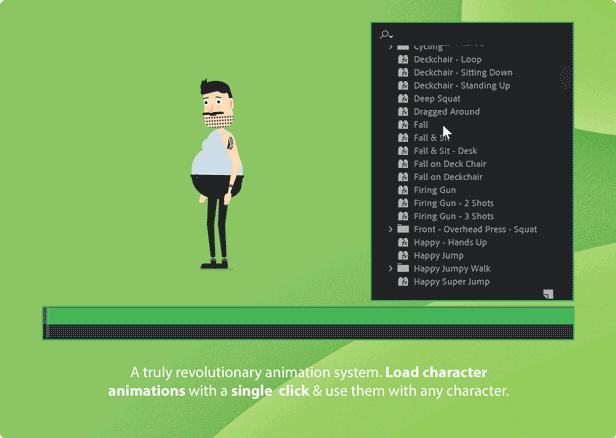 卡通人物角色MG动画工具包AE模板视频素材 Character Animation Explainer Toolkit v1.2插图8