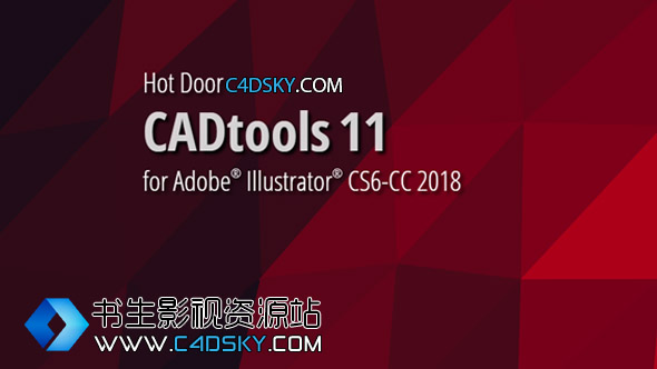 AI工程制图距离测量标注图形绘制插件 中文版/英文版Hot Door CADtools 10.1/11.1.1 Win/Mac 免费下载