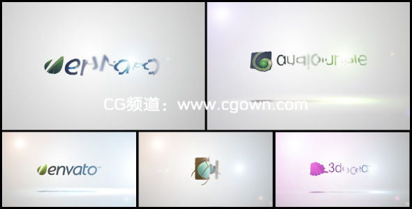 Videohive清新logo演绎Clean Logo Reveal After Effects Project