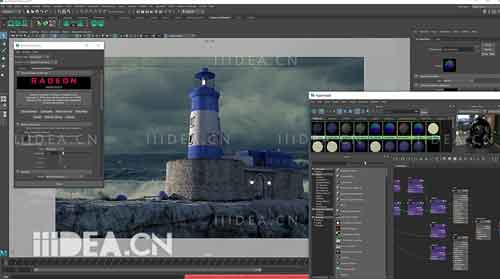 Maya渲染器：Radeon Prorender v2.6 For 2016- 2018