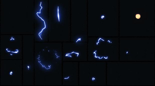 AE脚本+模板-1000种手绘动漫雷电能量爆炸游戏火焰烟雾流体MG动画元素V2.2+视频素材