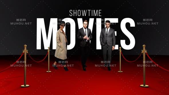 Showtime 电影院奥斯卡颁奖活动片头AE视频模板插图