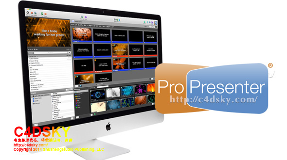 Mac软件-专业现场双屏演示工具ProPresenter 6.1.5  Build 15178 MacOSX 含中文安装说明 免费下载