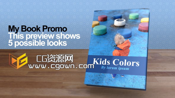 我的图书推广宣传 Videohive My Book Promotion AE模板