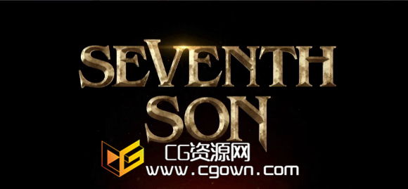 C4D&AE教程-好莱坞电影片名《第七子Seventh Son》片头制作