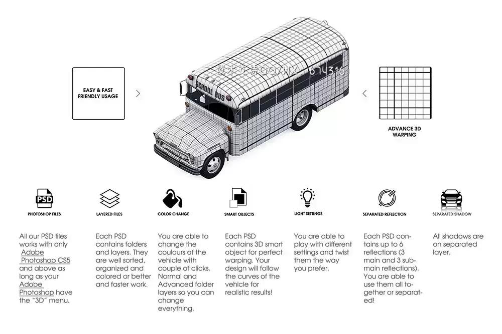 大巴校车设计样机[1.18GB,PSD]免费下载插图18