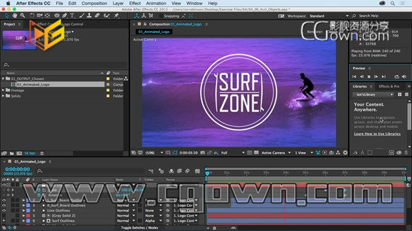 AE CC 2015 新功能特点全面学习视频教程 After Effects CC 2015 Training