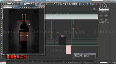 3ds Max和V-Ray五个酒瓶渲染案例