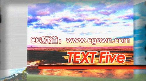 Tv look opening sequence videohive AE模板