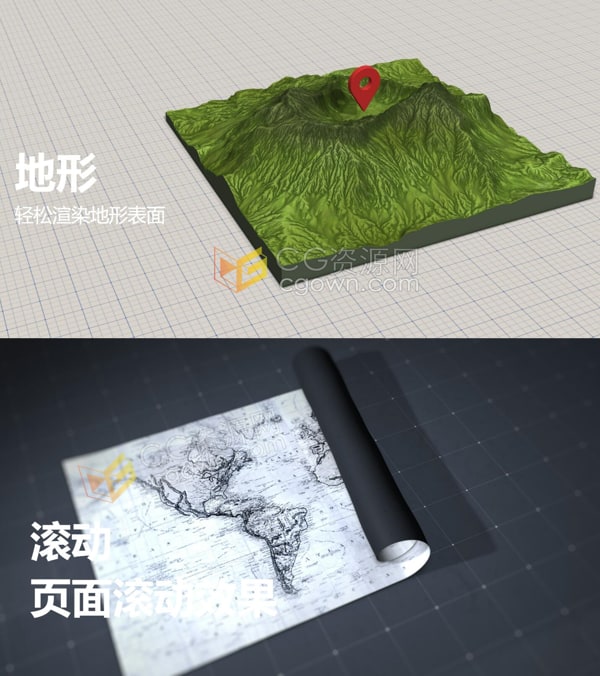 AE插件Helium V8.0模型运动图形3D动画工具