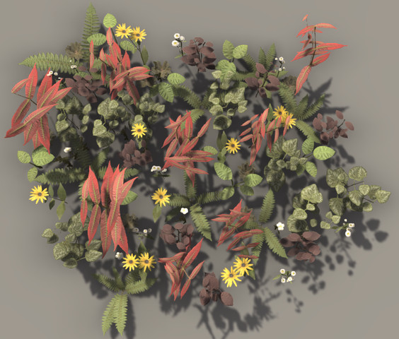 PBR Plant Pack Volume 2 - Unity PBR植物3D包