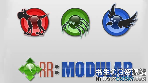 Maya快速绑定插件Rapid Rig Modular Procedural Auto Rig 2.3.7 for Maya