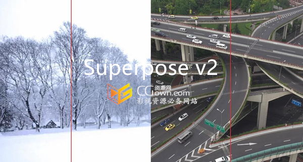 Superpose v2.2 AE 2020插件去除影片中非静态物体工具免费下载