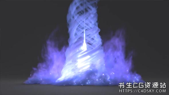 Houdini龙卷风魔法特效工业光魔大师出品Applied Houdini – Volumes VI Controlling Magic