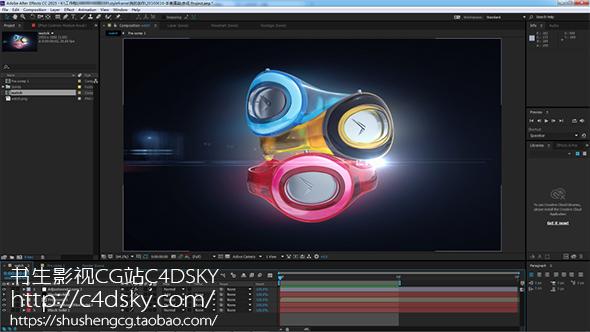 C4D手表渲染中文教程Octane Render 3 for Cinema 4D