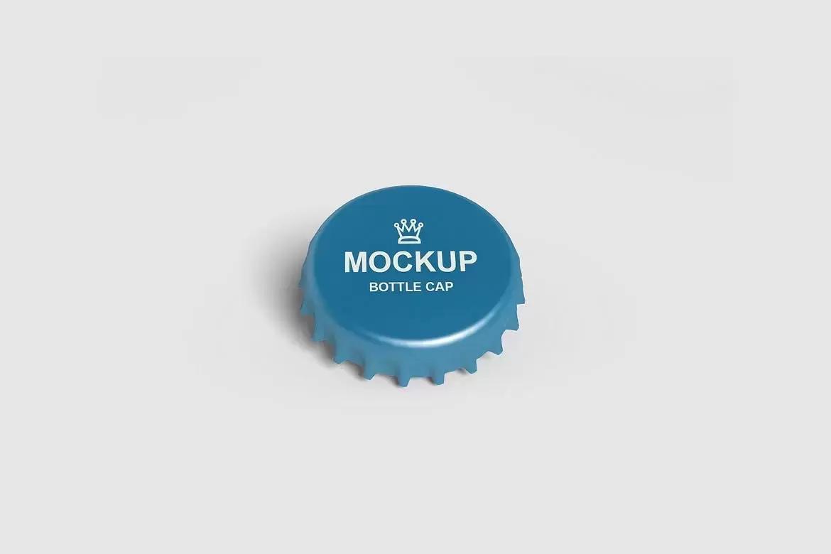 瓶盖设计VI样机展示模型mockups免费下载插图3