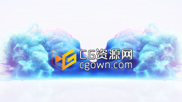 粒子碰撞标志片头 充满活力 Videohive Particle Collision Logo Reveal AE模板