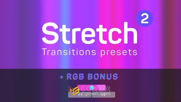 Stretch Transitions Presets PR效果视频过渡拉伸转场效果